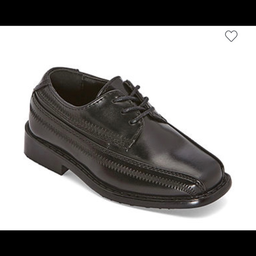 Stacy Adams Black Big Boys Bowman Oxford Shoes